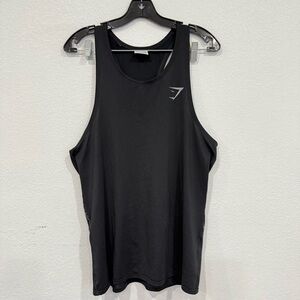 Gymshark Tank Top Workout Top Black Men’s Size Small
